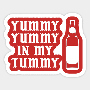 Yummy In My Tummy Sticker